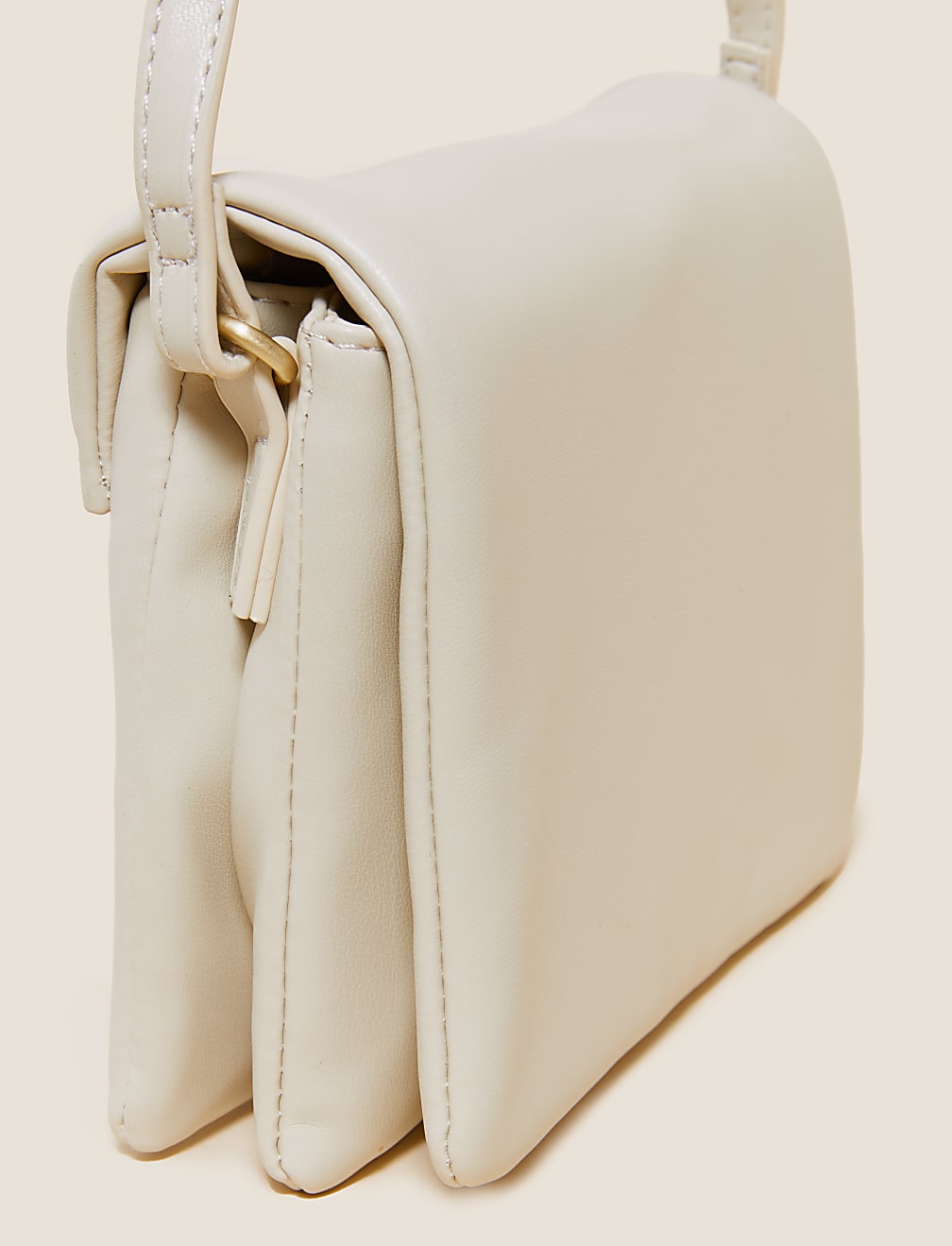 Faux Leather Mini Cross Body Bag