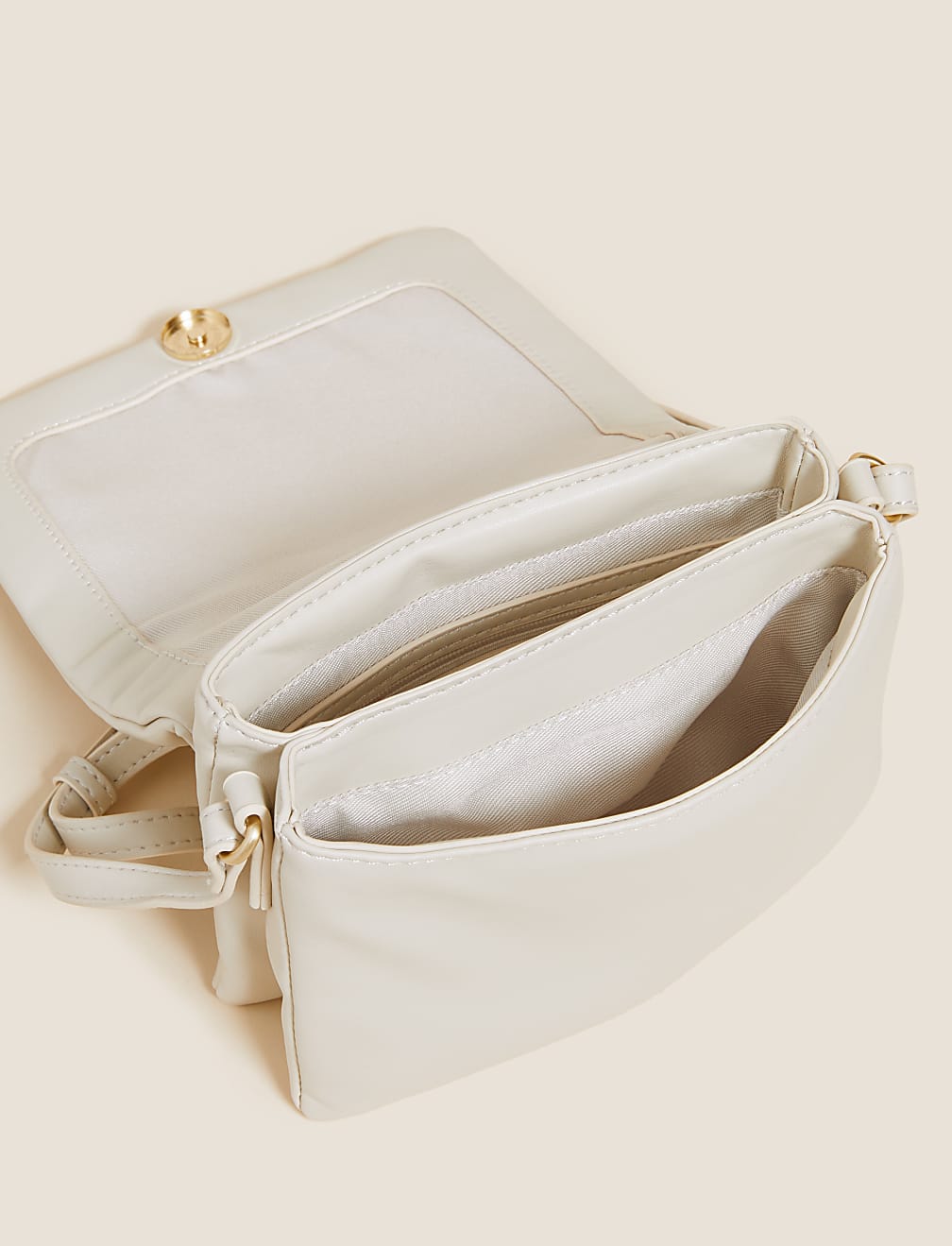 Faux Leather Mini Cross Body Bag