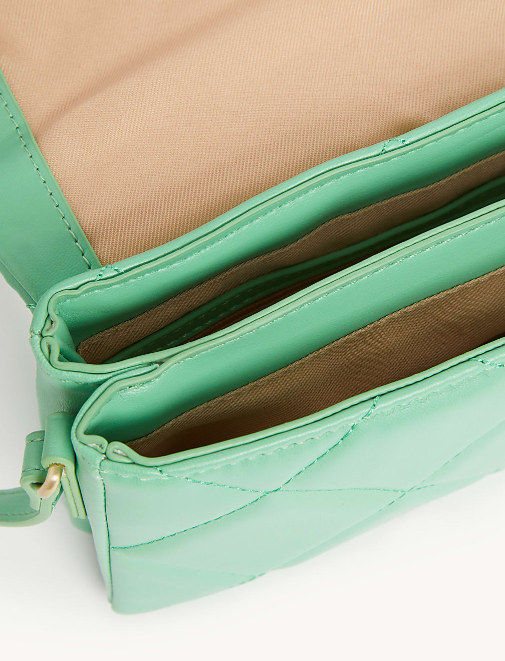 Faux Leather Mini Cross Body Bag