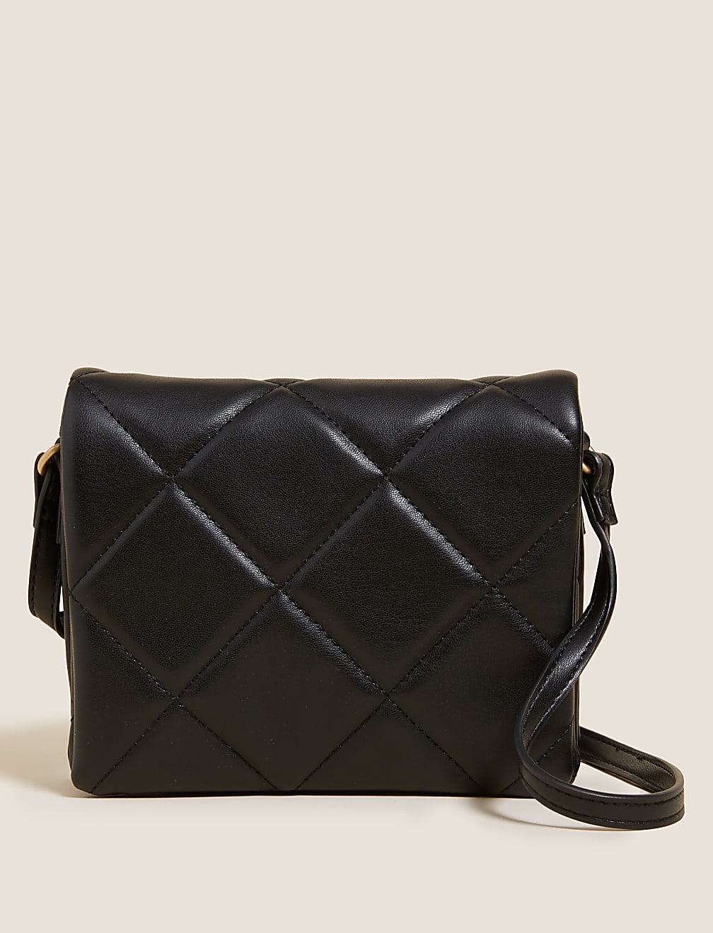 Faux Leather Mini Cross Body Bag