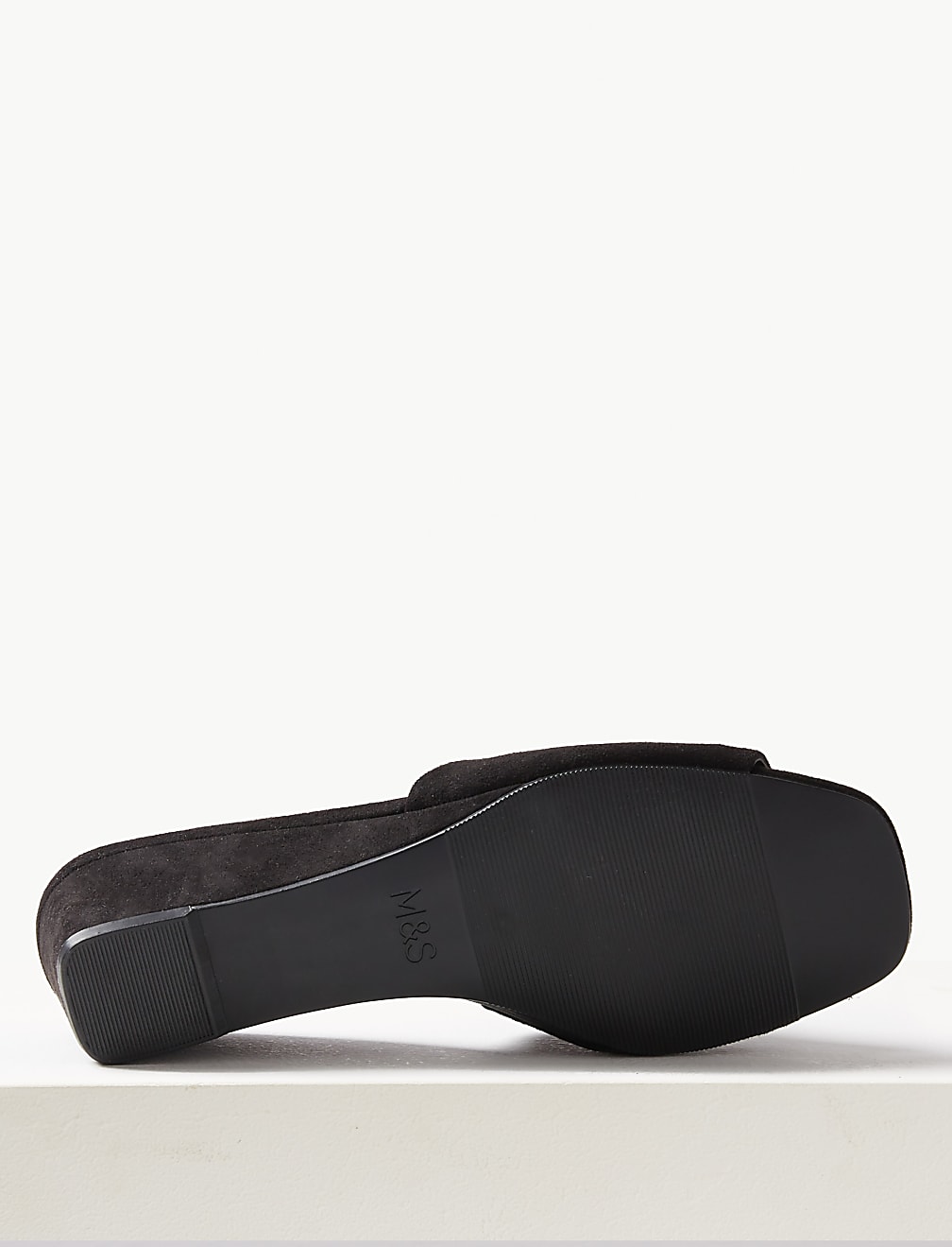 Wedge Heel Mule Sandals