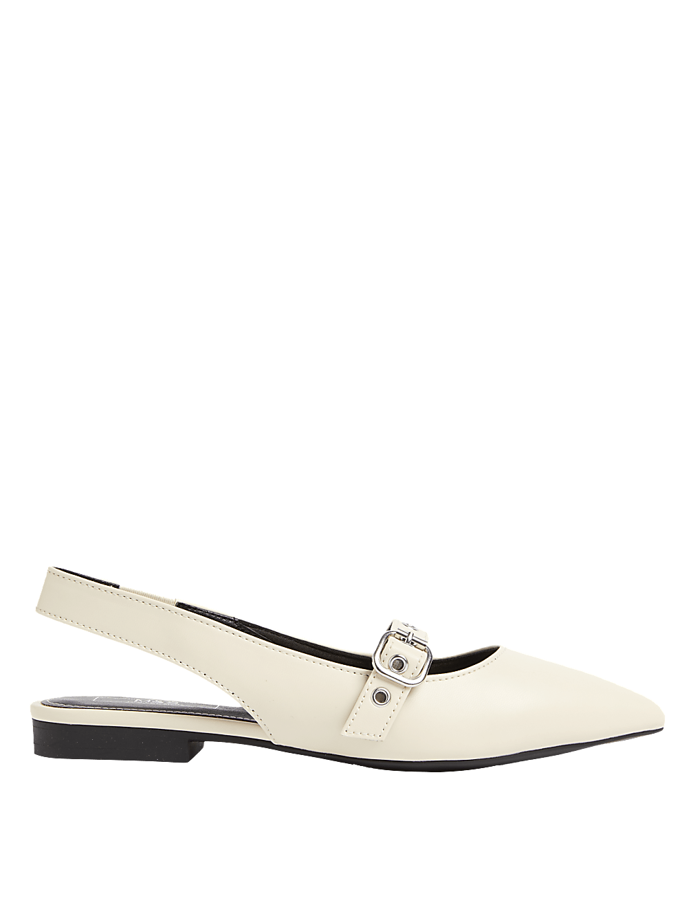 Buy Buckle Flat Pointed Slingback Shoes at Marks Spencer