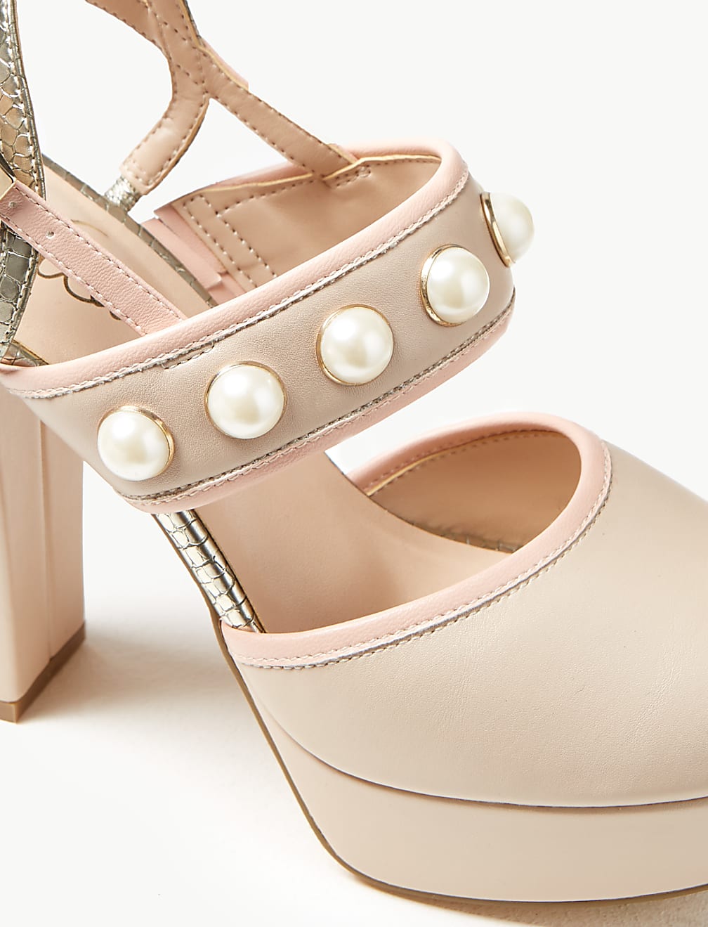 The Natalie Peep Toe Shoes