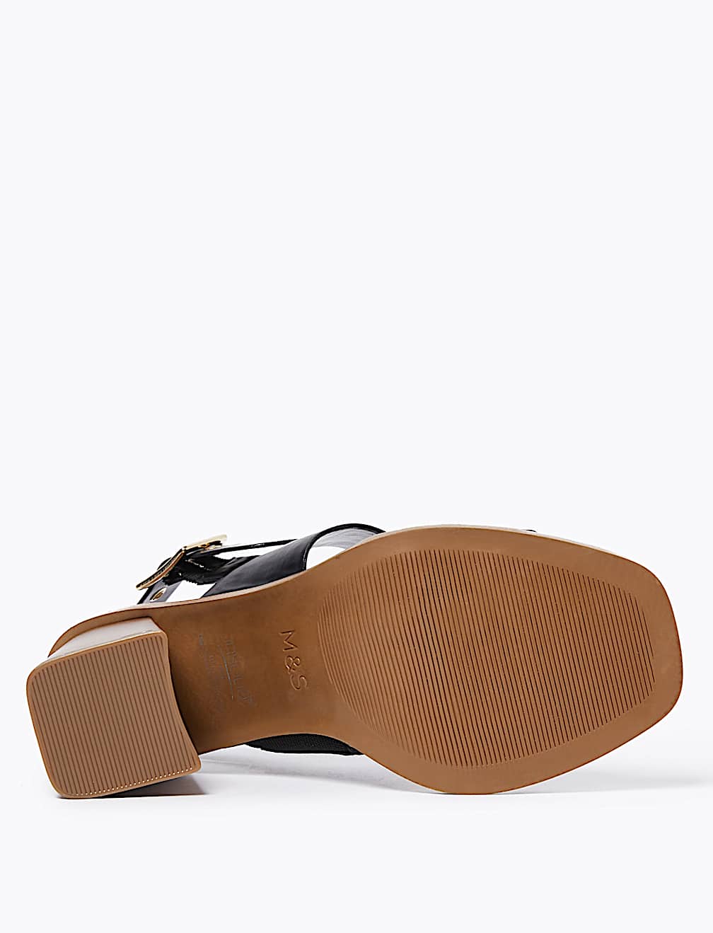 Open Toe Block Heel Sandals