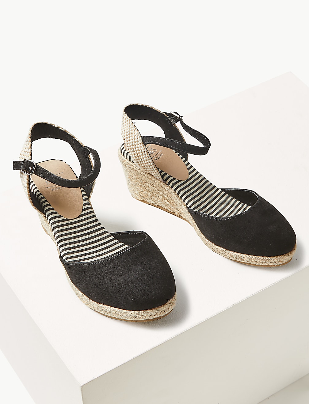M&s wedge heel espadrilles hot sale