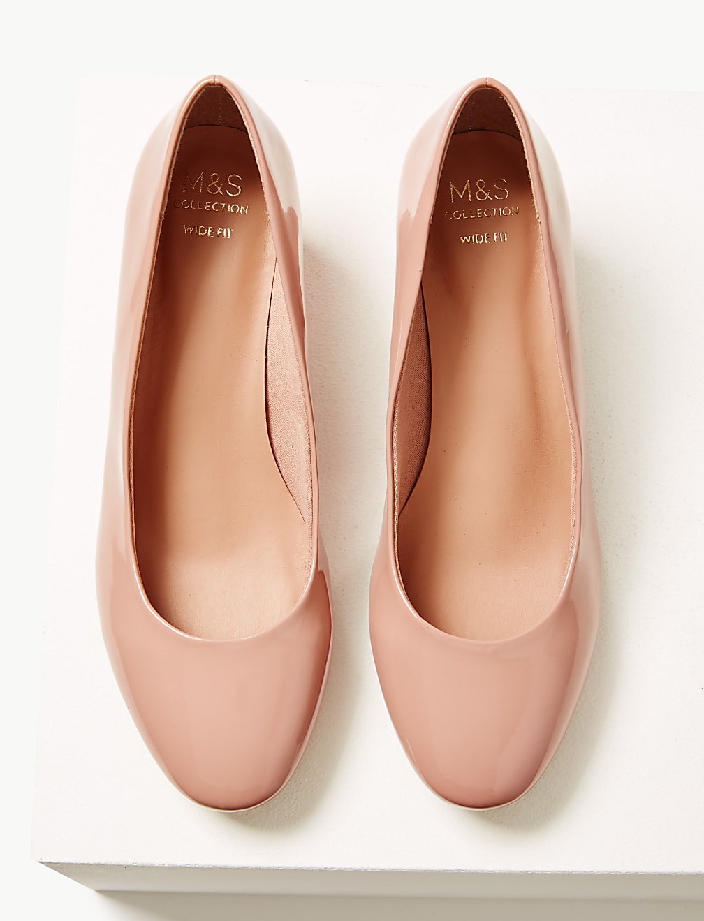 M and s wide fit ladies shoes store