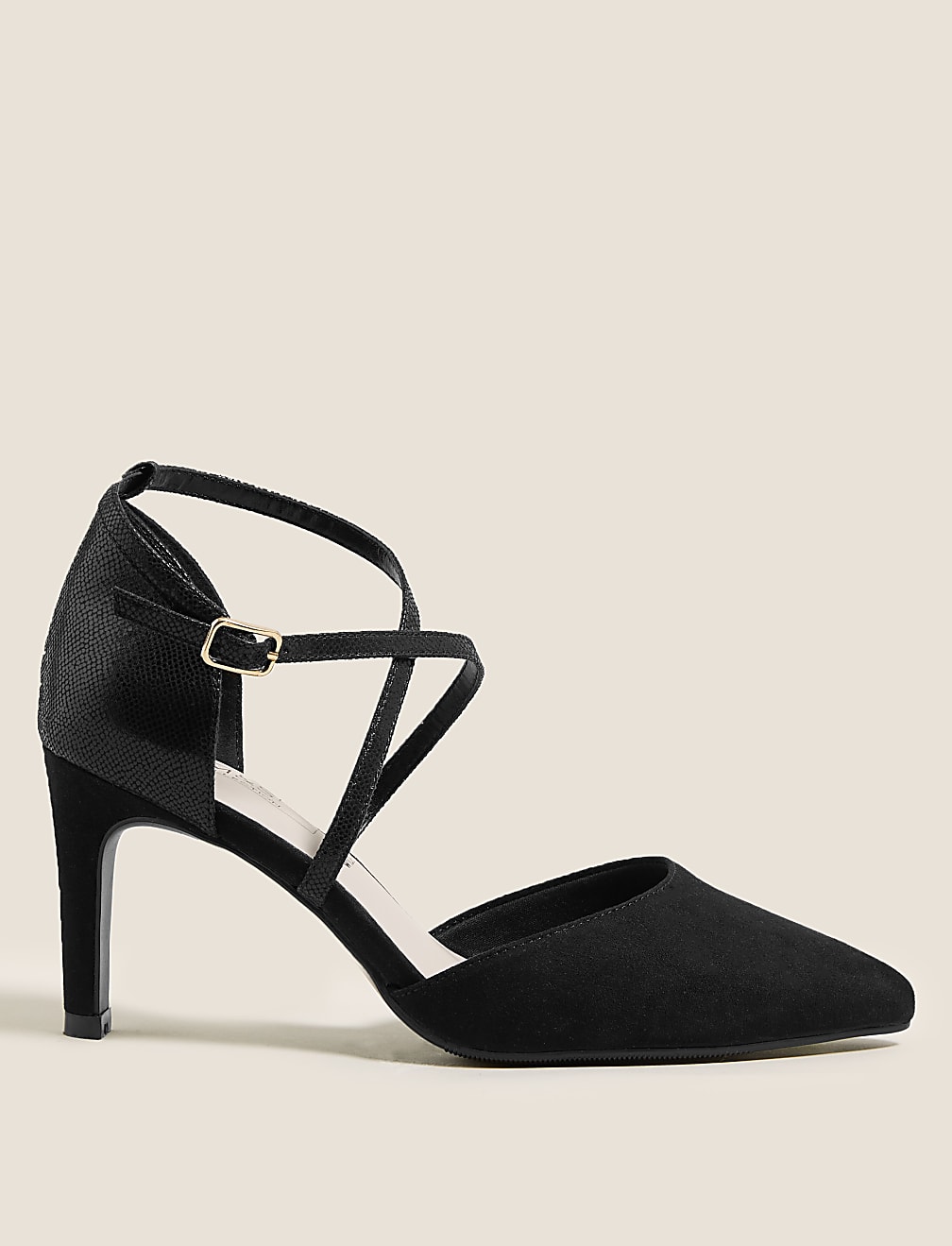 Buy Wide Fit Stiletto Heel Court Shoes at Marks Spencer