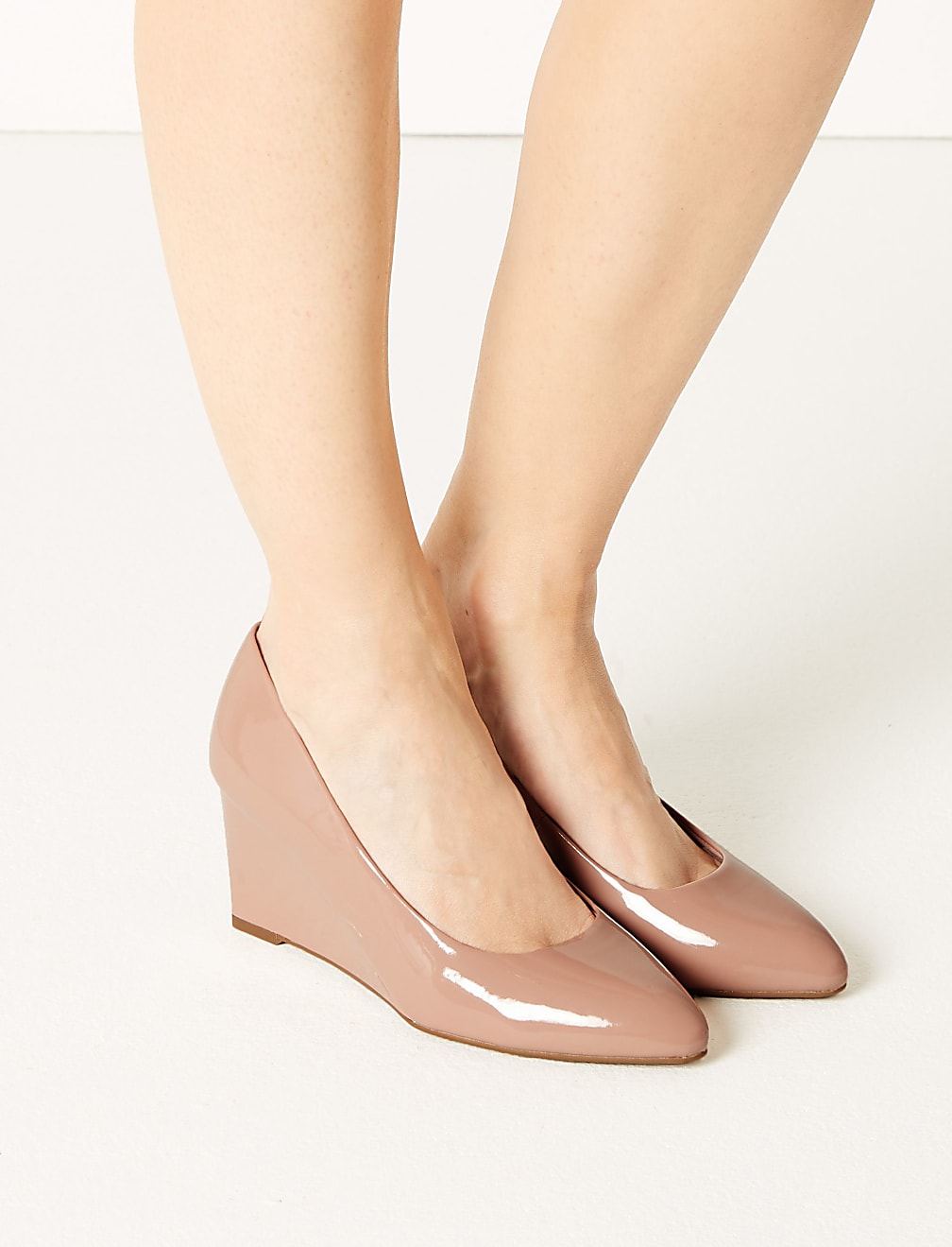 Buy Wedge Court Shoes at Marks Spencer