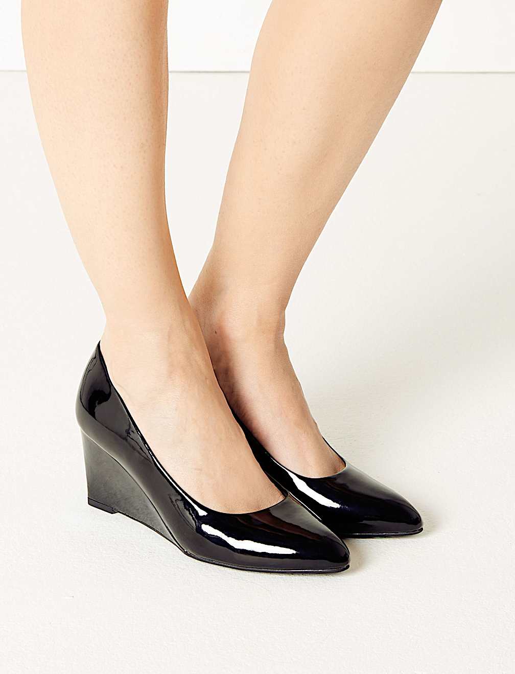 Wedge Court Shoes