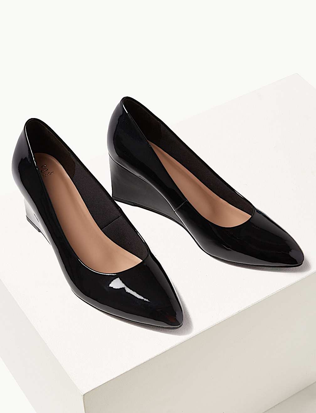 Wedge Court Shoes