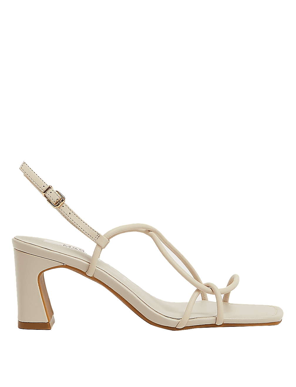 Leather Strappy Statement Sandals