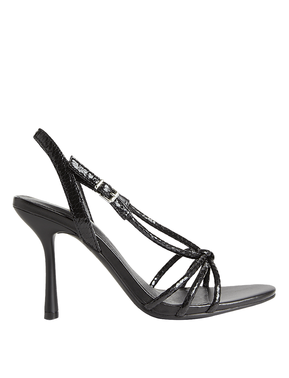 Strappy stiletto high heels hot sale