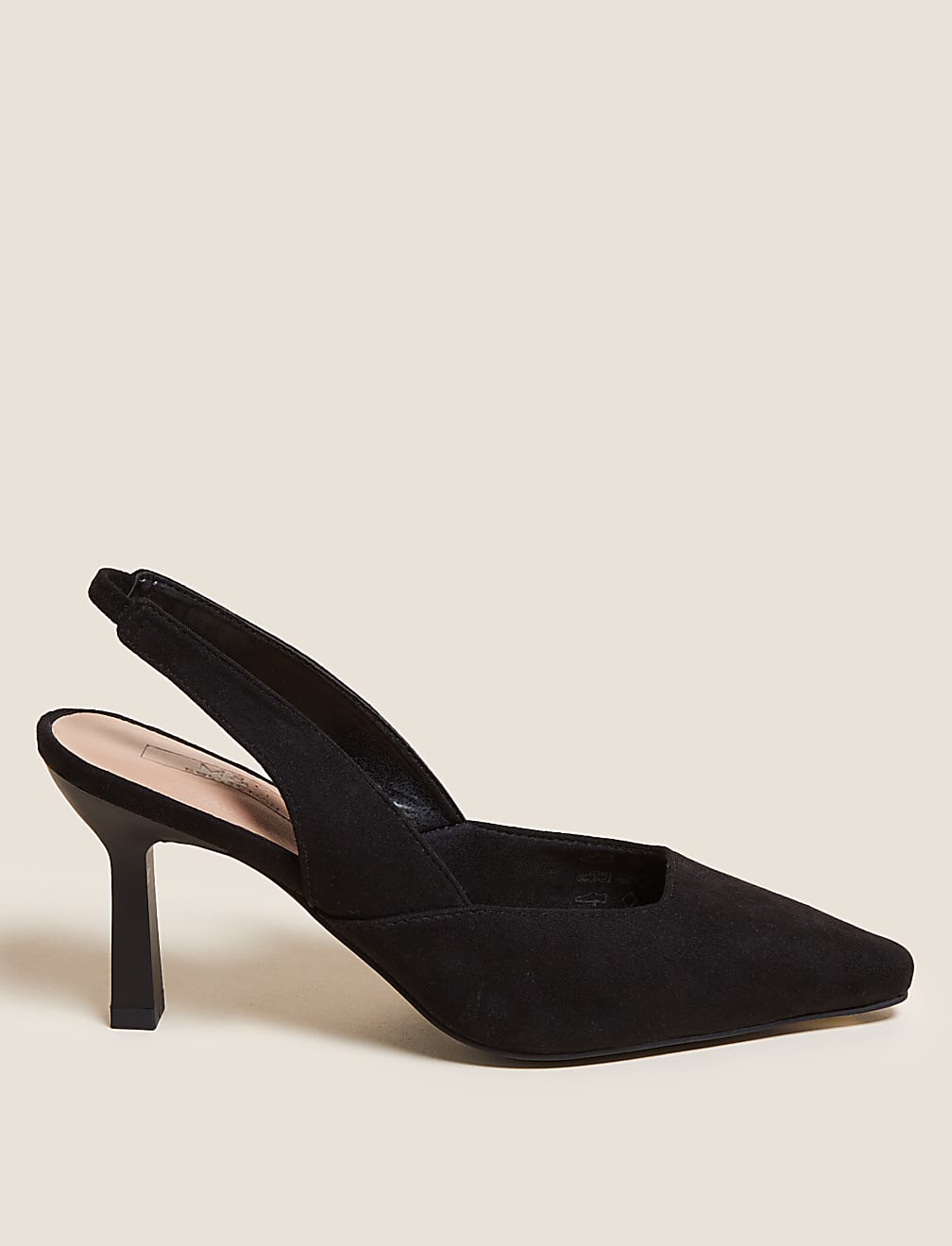 Buy Stiletto Heel Pointed Slingback Shoes at Marks Spencer