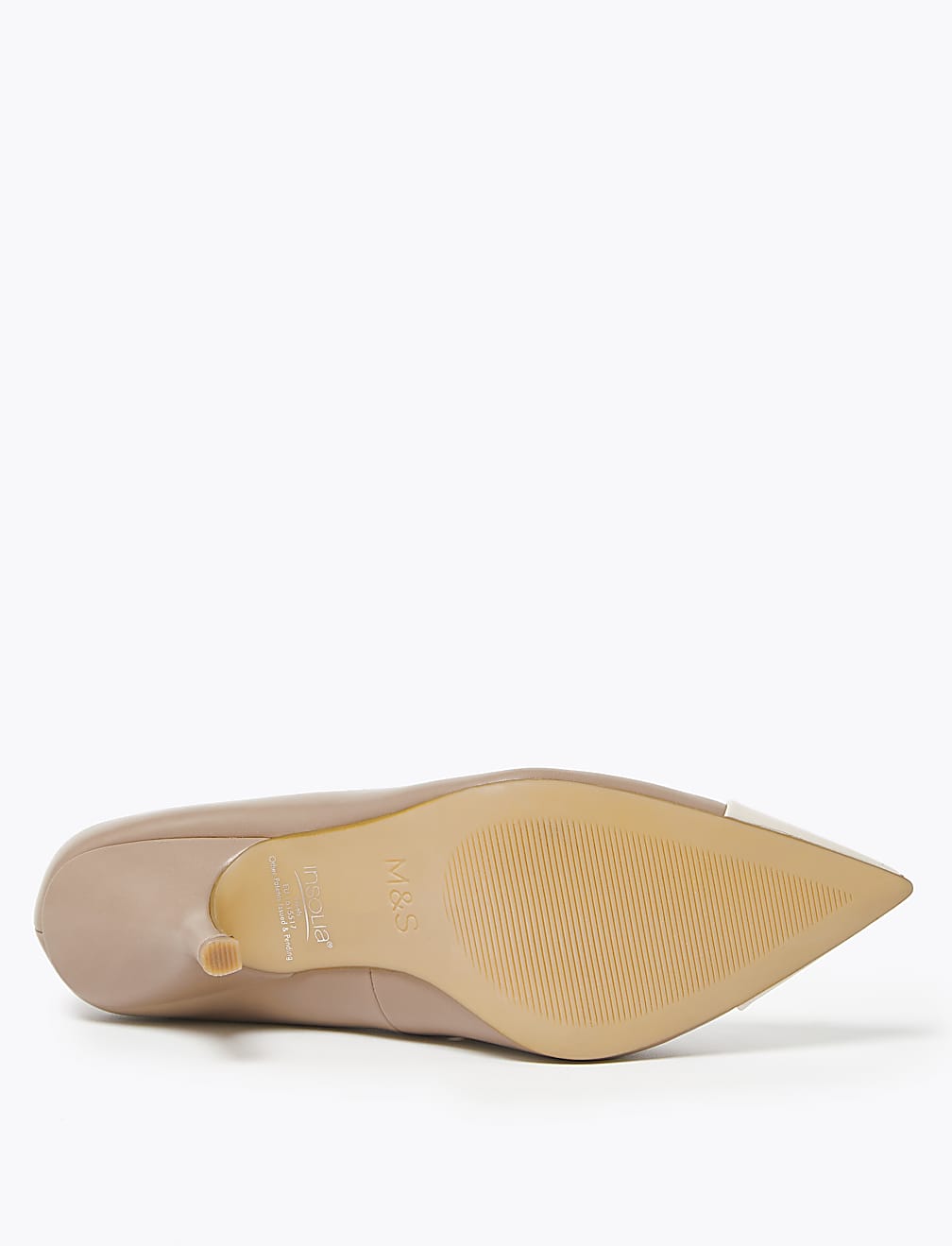 Kitten Heel Pointed Court Shoes