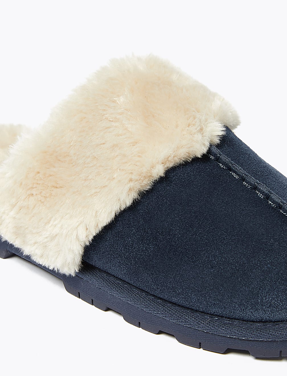 Suede Mule Slipper