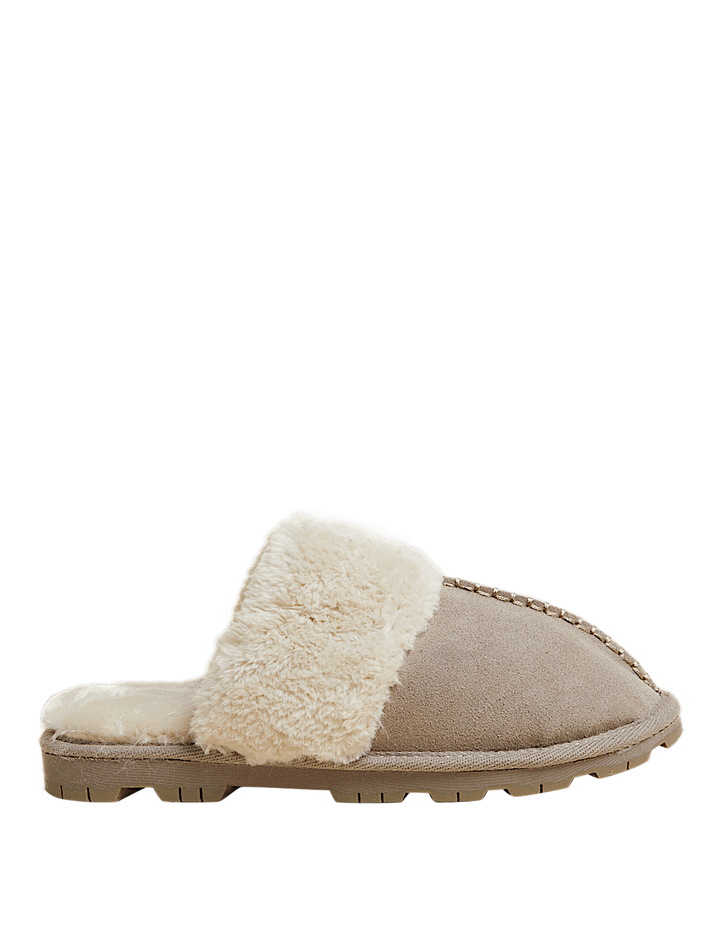 Suede Mule Slipper