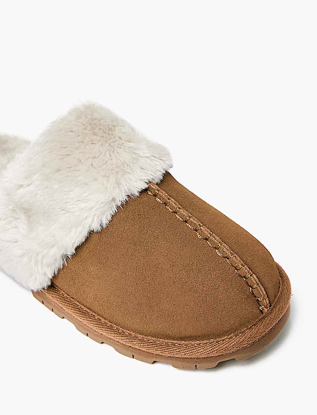 Suede Mule Slipper