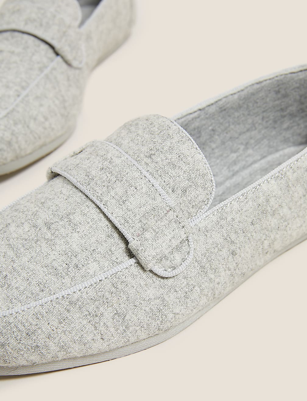 Square Toe Moccasin Slippers
