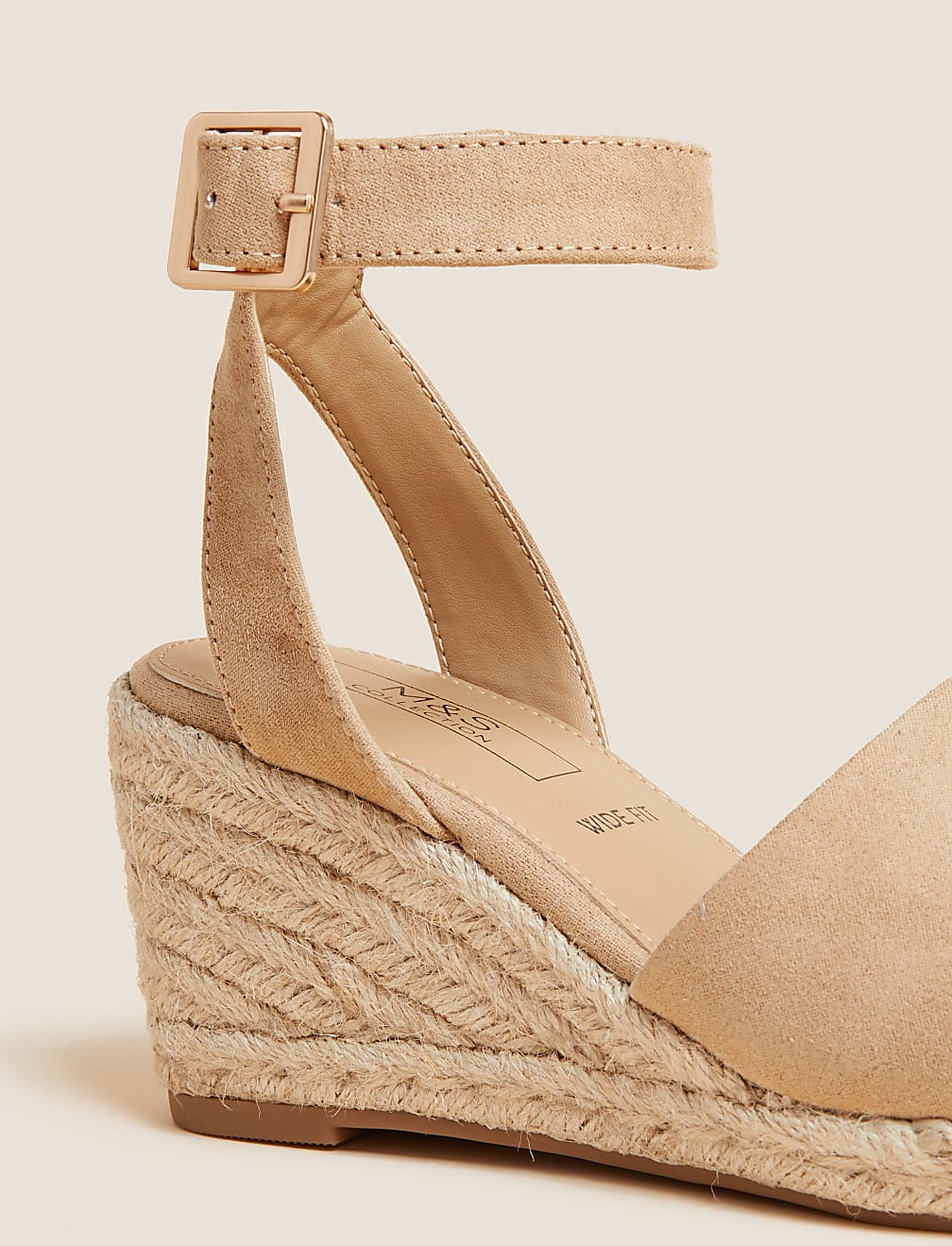 Wide Fit Wedge Espadrilles