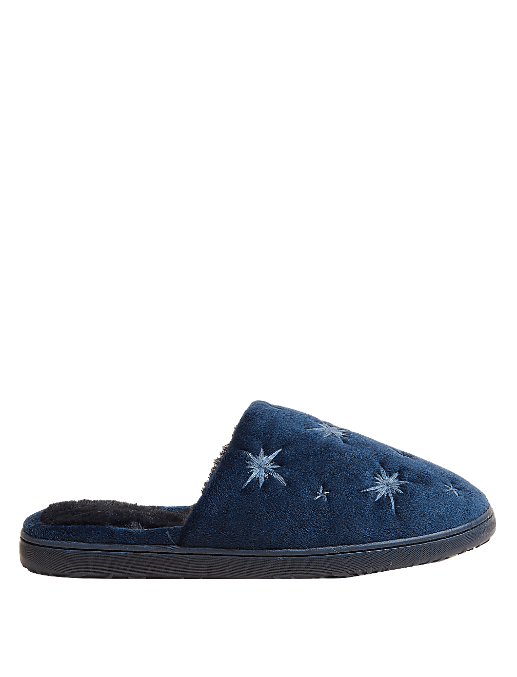 Buy Embroidered Slippers with Secret Support at Marks Spencer