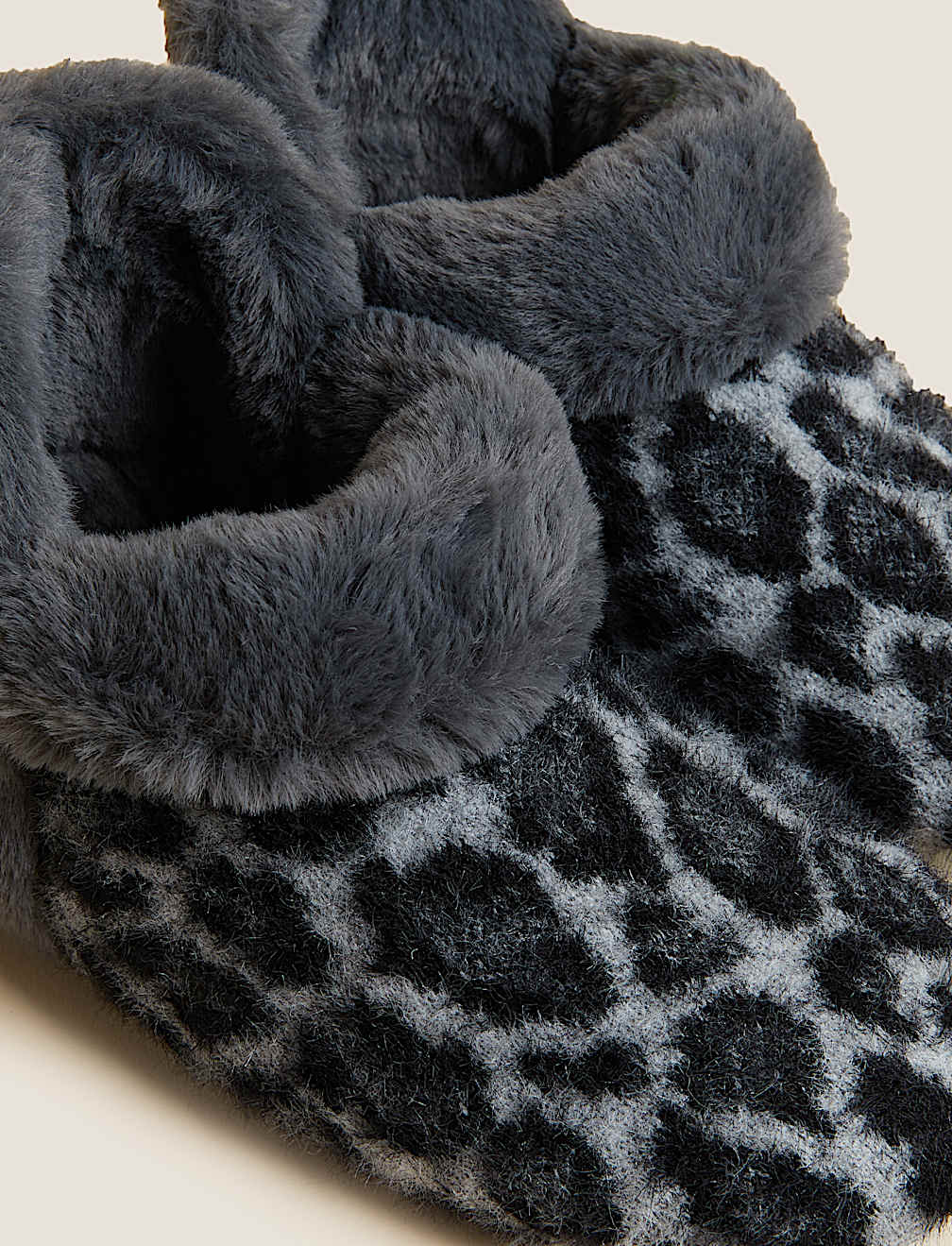 Faux Fur Slipper Boots