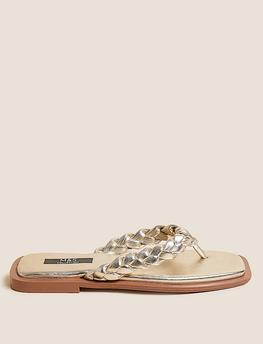 Woven Flat Flip Flops