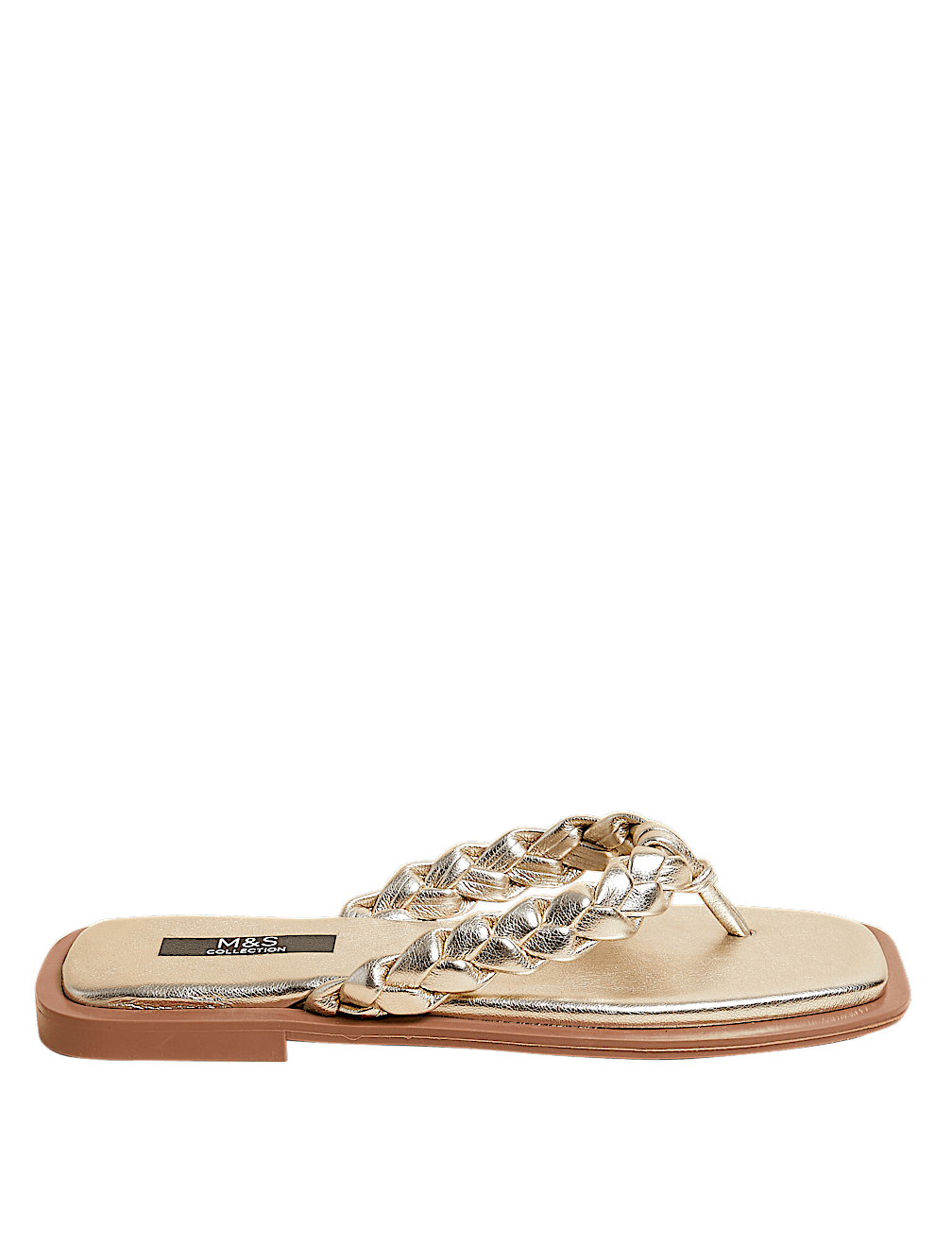 Woven Flat Flip Flops