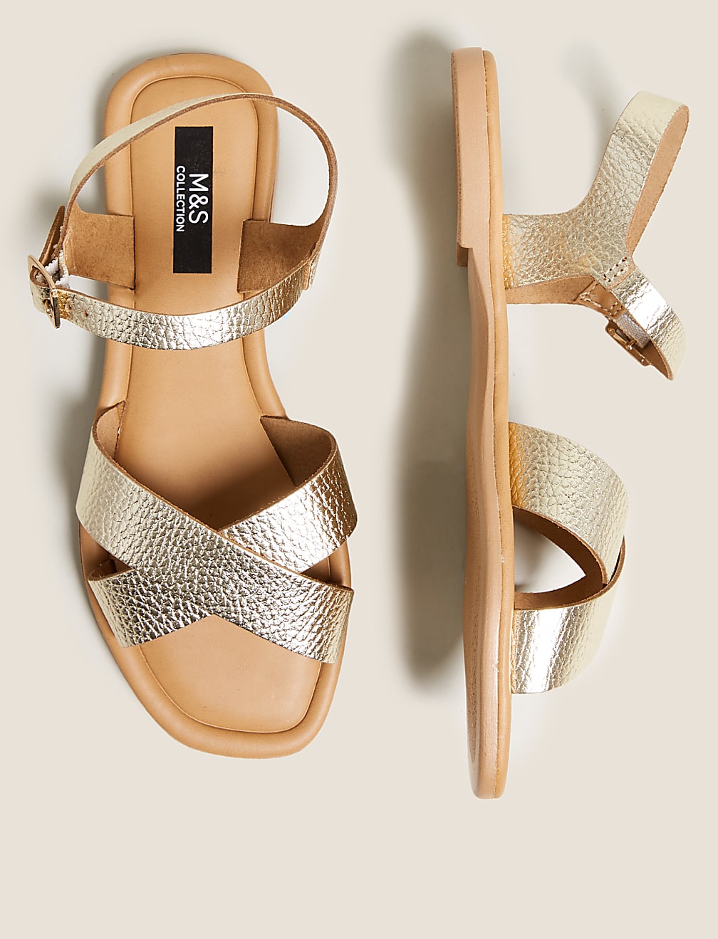 Leather Open Toe Sandals