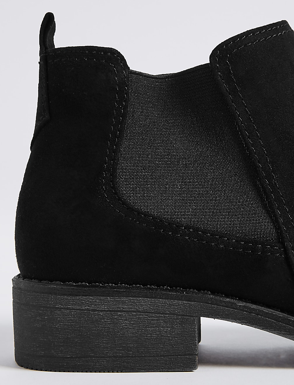 Chelsea Block Heel Ankle Boots