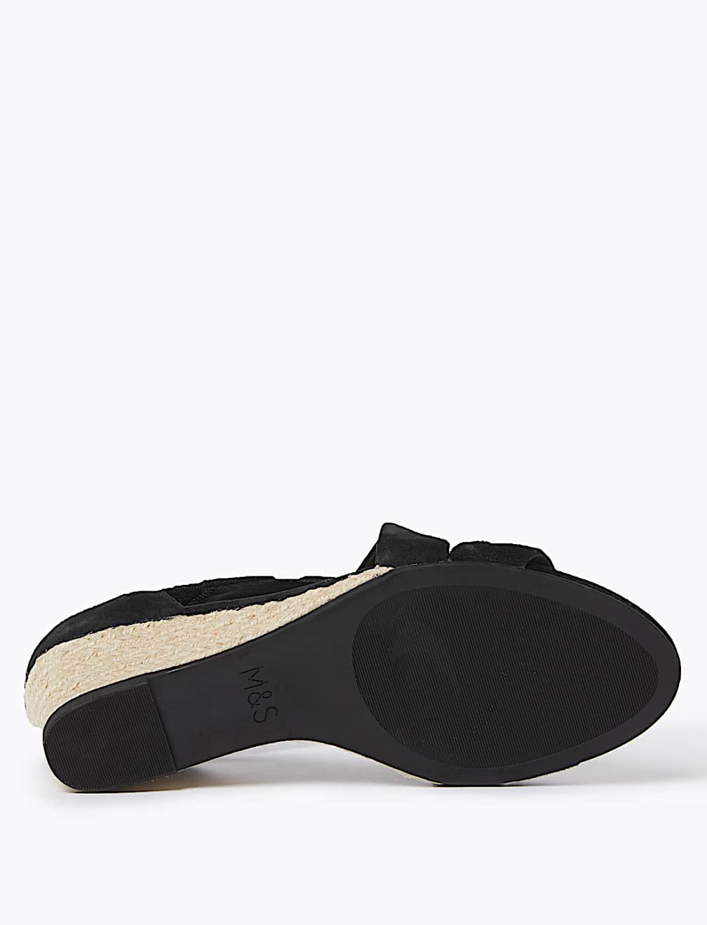 Suede Wedge Open Toe Sandals