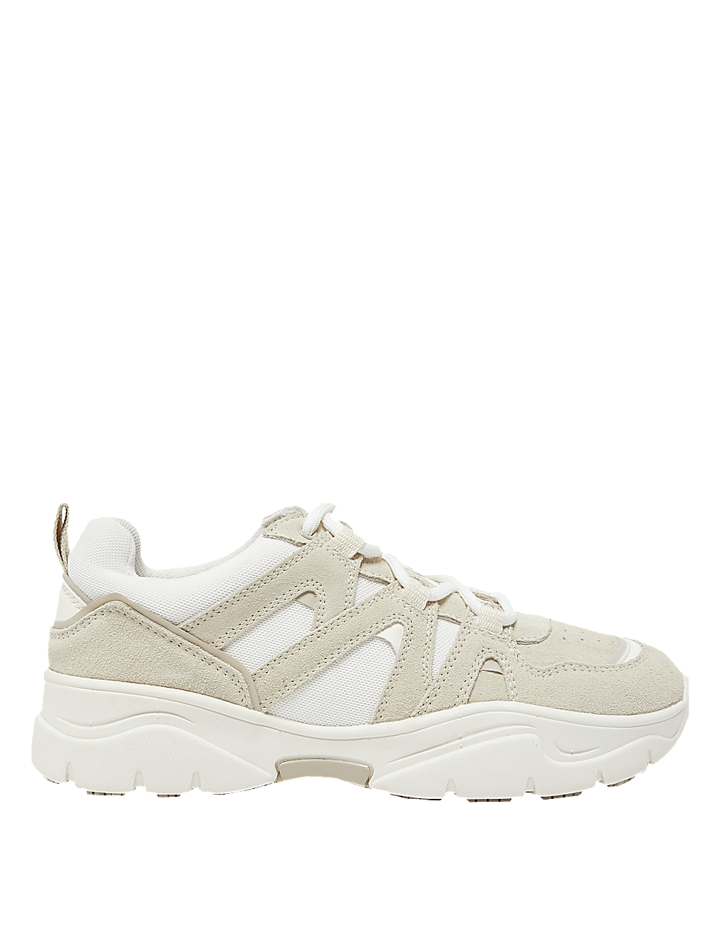 Suede Lace Up Trainers