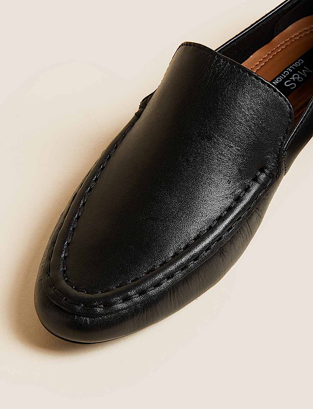 Leather Flat Loafers