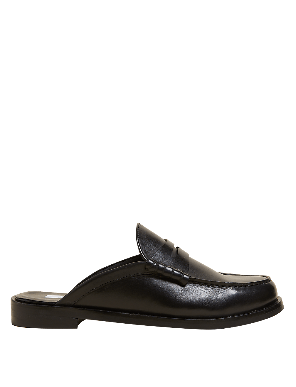 Buy Leather Slip On Flat Mules at Marks Spencer