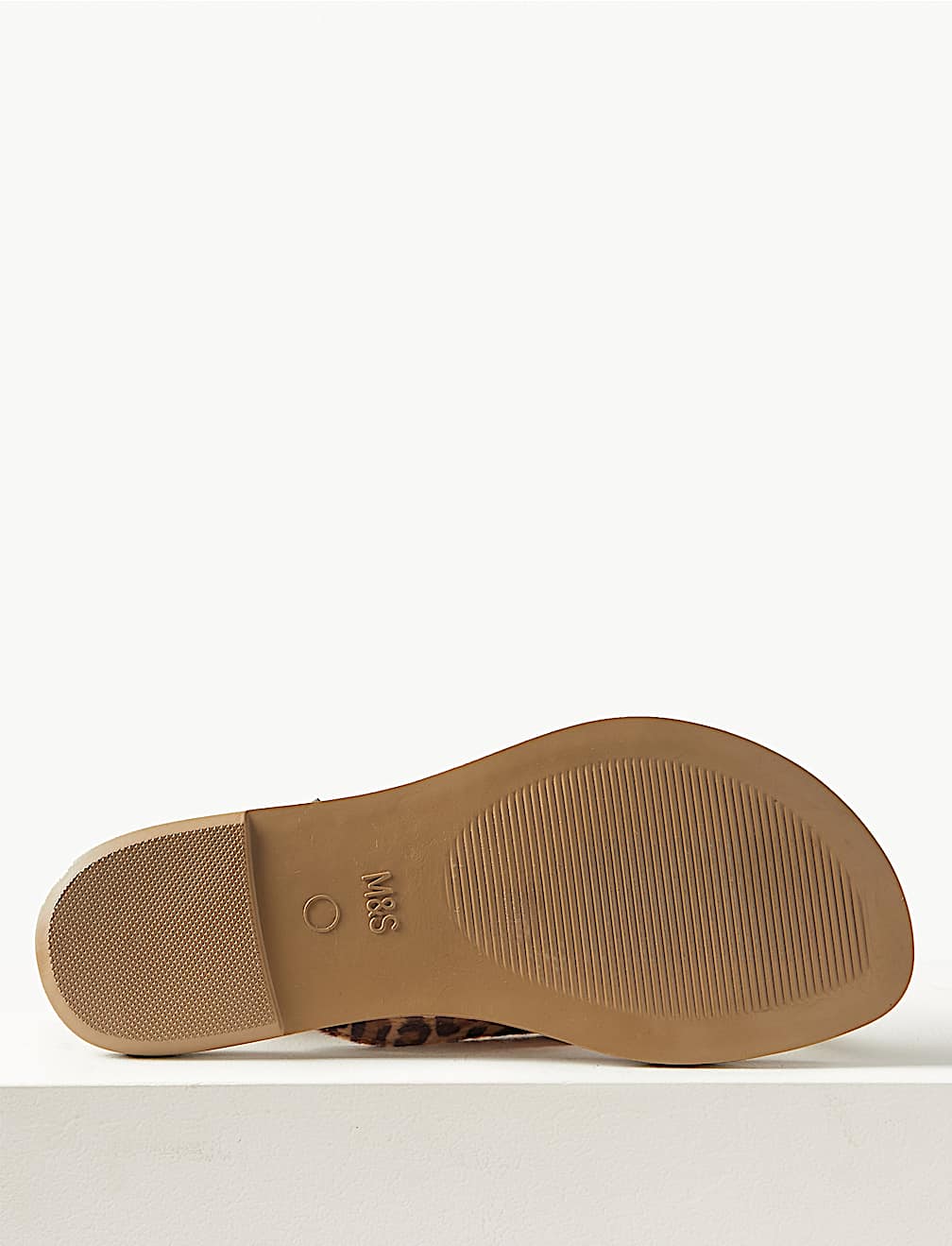 Animal Print Flip-Flops