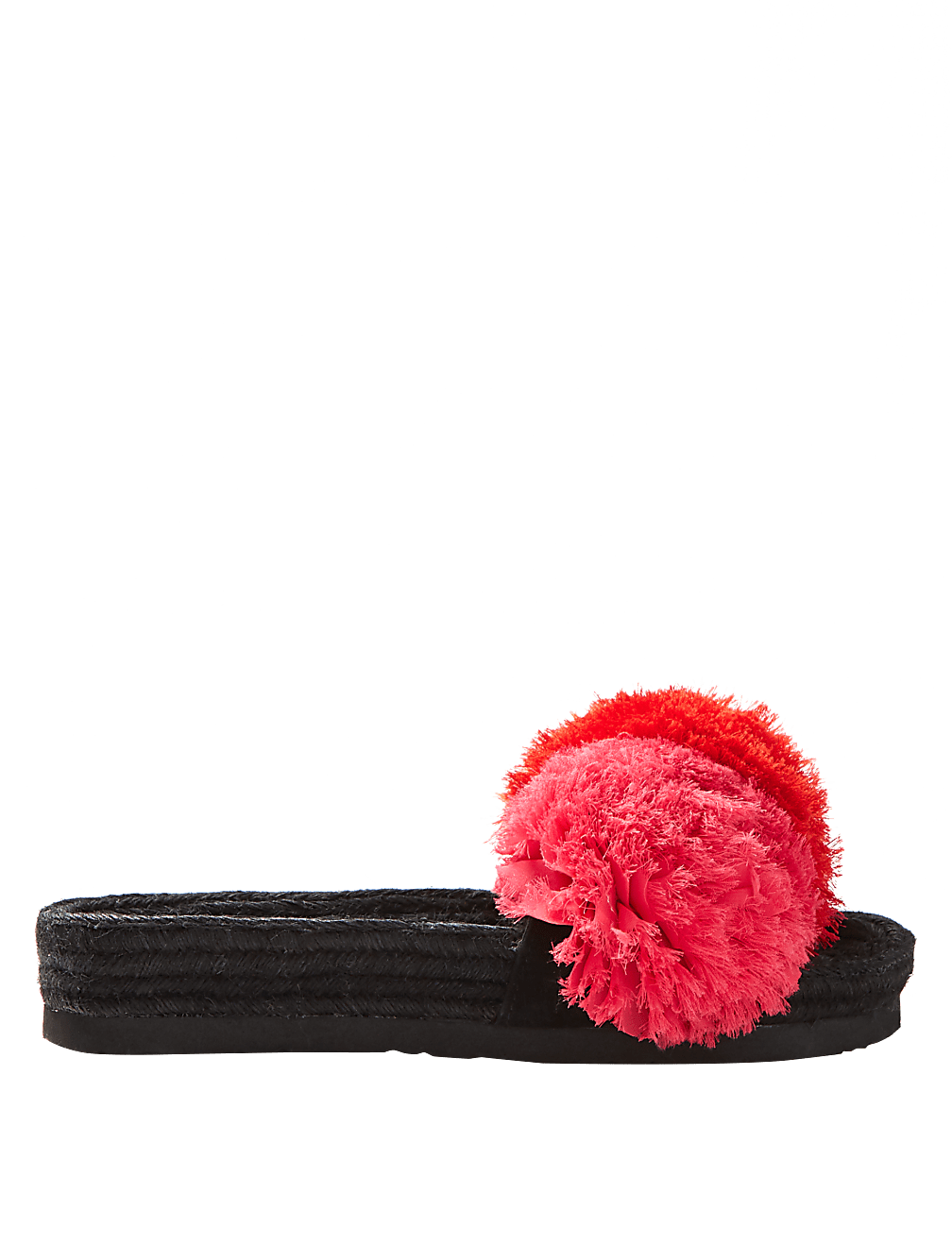 The Zoë Pom-Pom Sliders