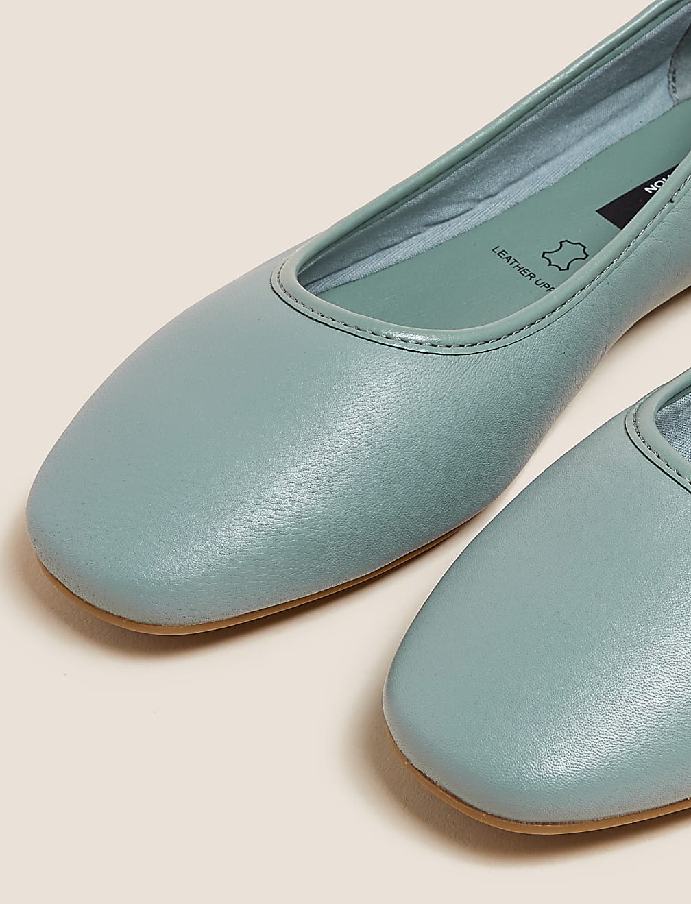 Leather Ballet Pumps