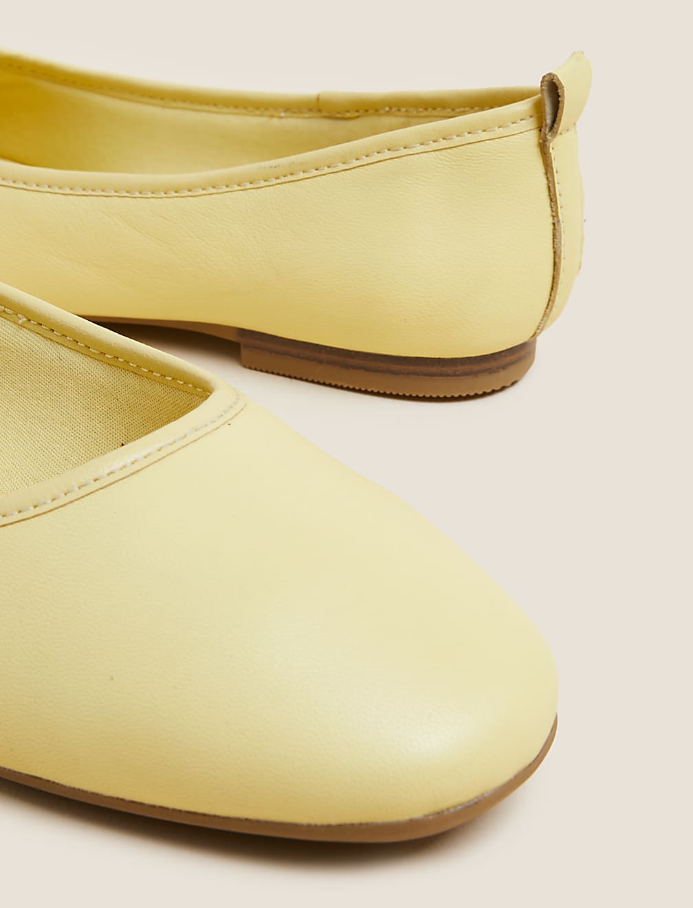Leather Ballet Pumps