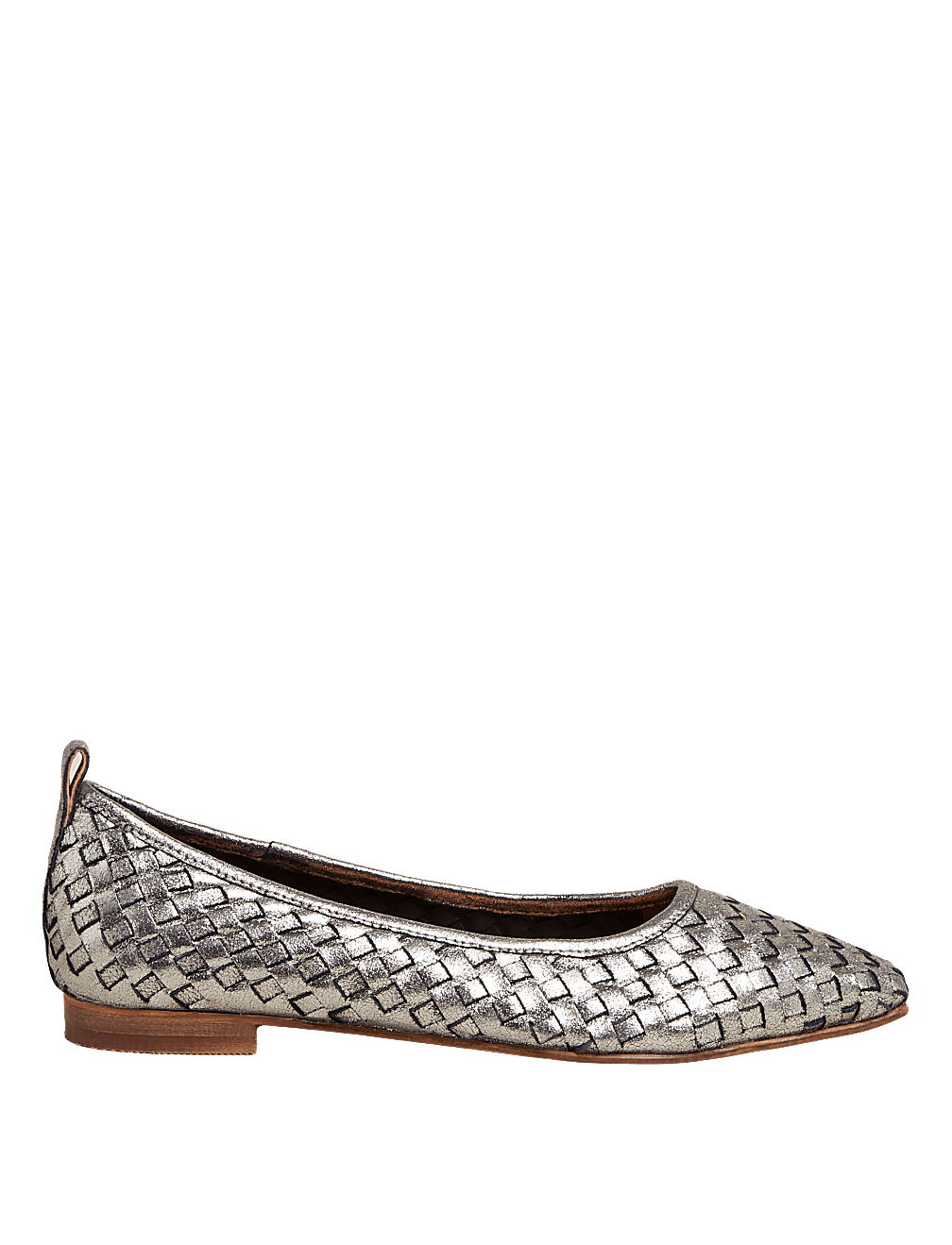 Leather Flat Ballet Pumps