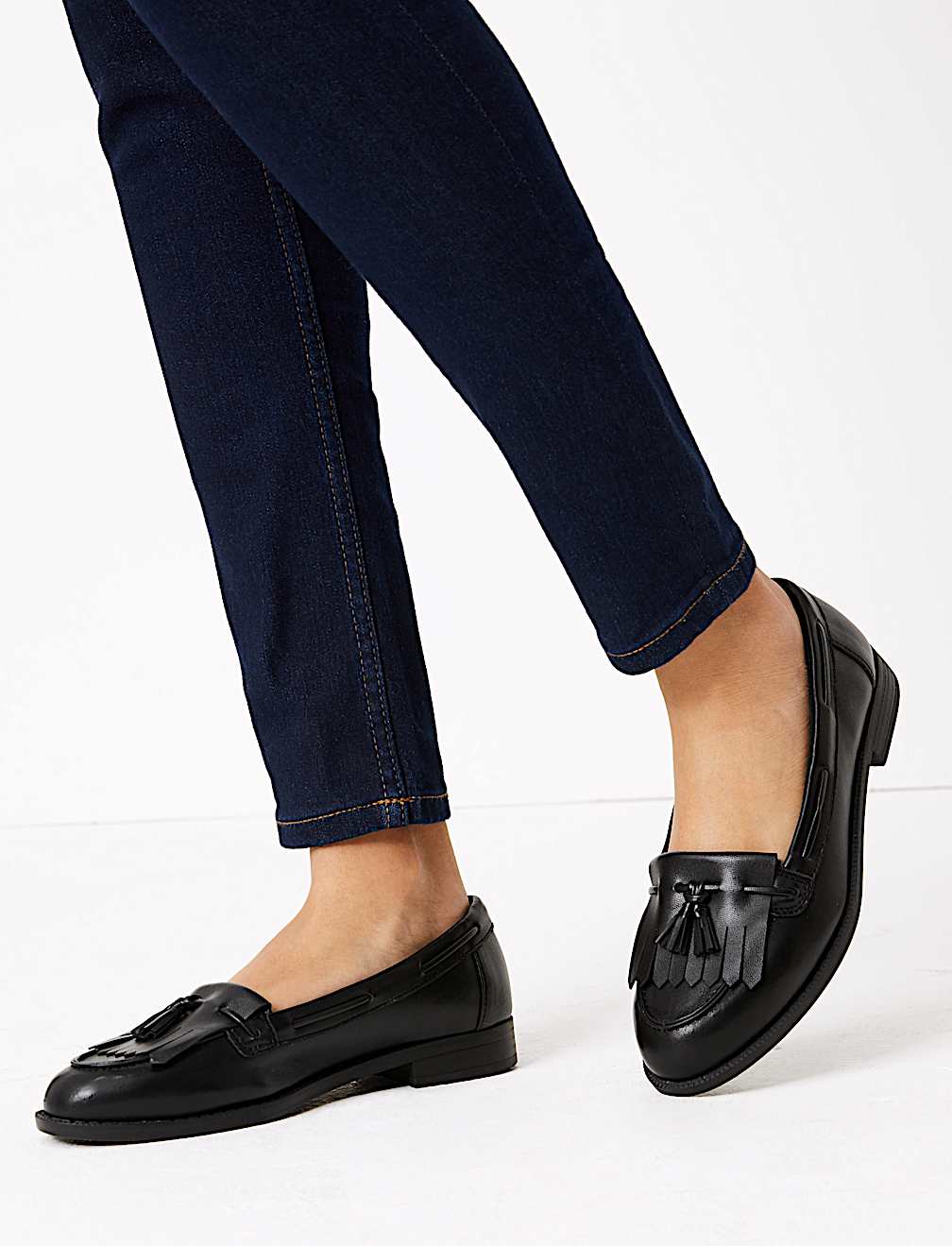 Patent Tassel Loafers