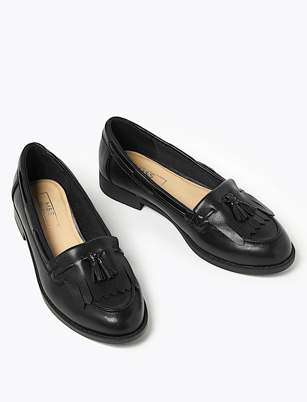 Patent Tassel Loafers