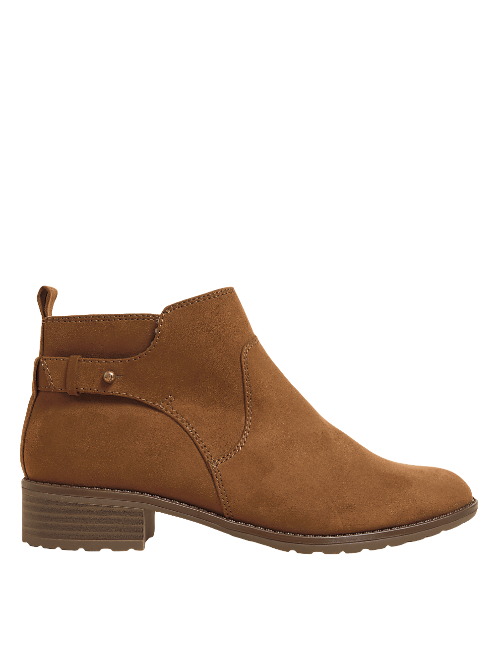 Block Heel Ankle Boots