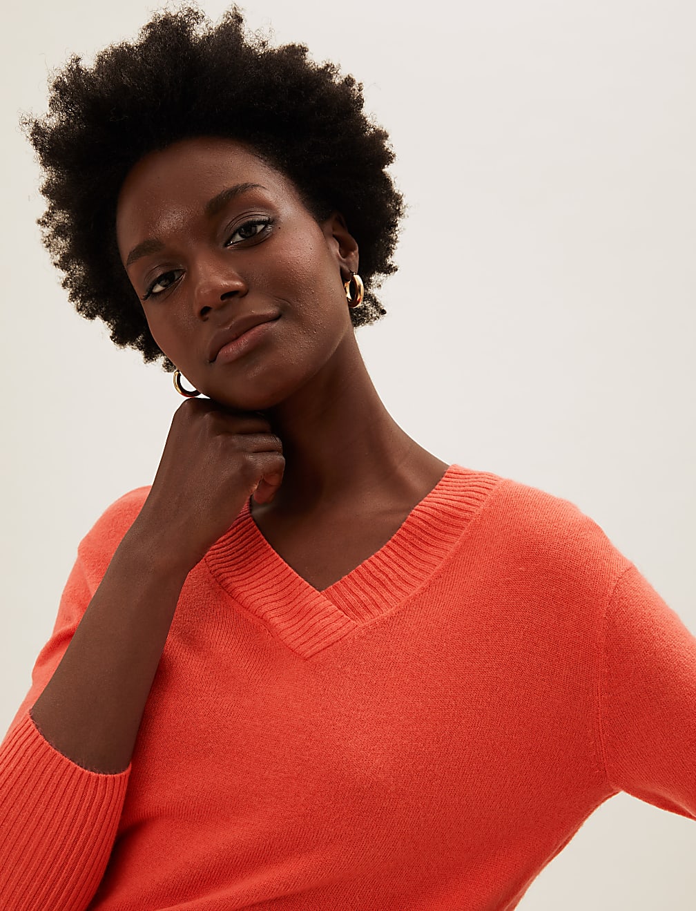 Supersoft V-Neck Jumper