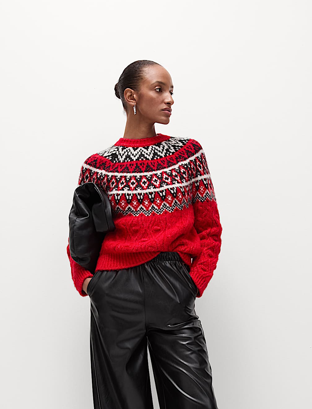 Fairisle Crew Neck Jumper