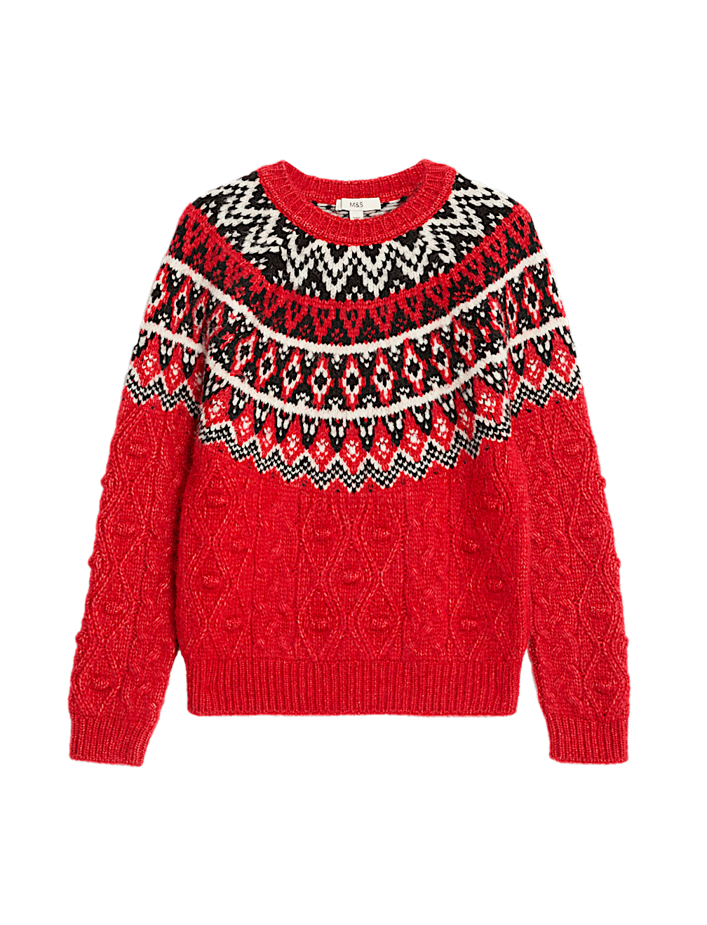 Fairisle Crew Neck Jumper