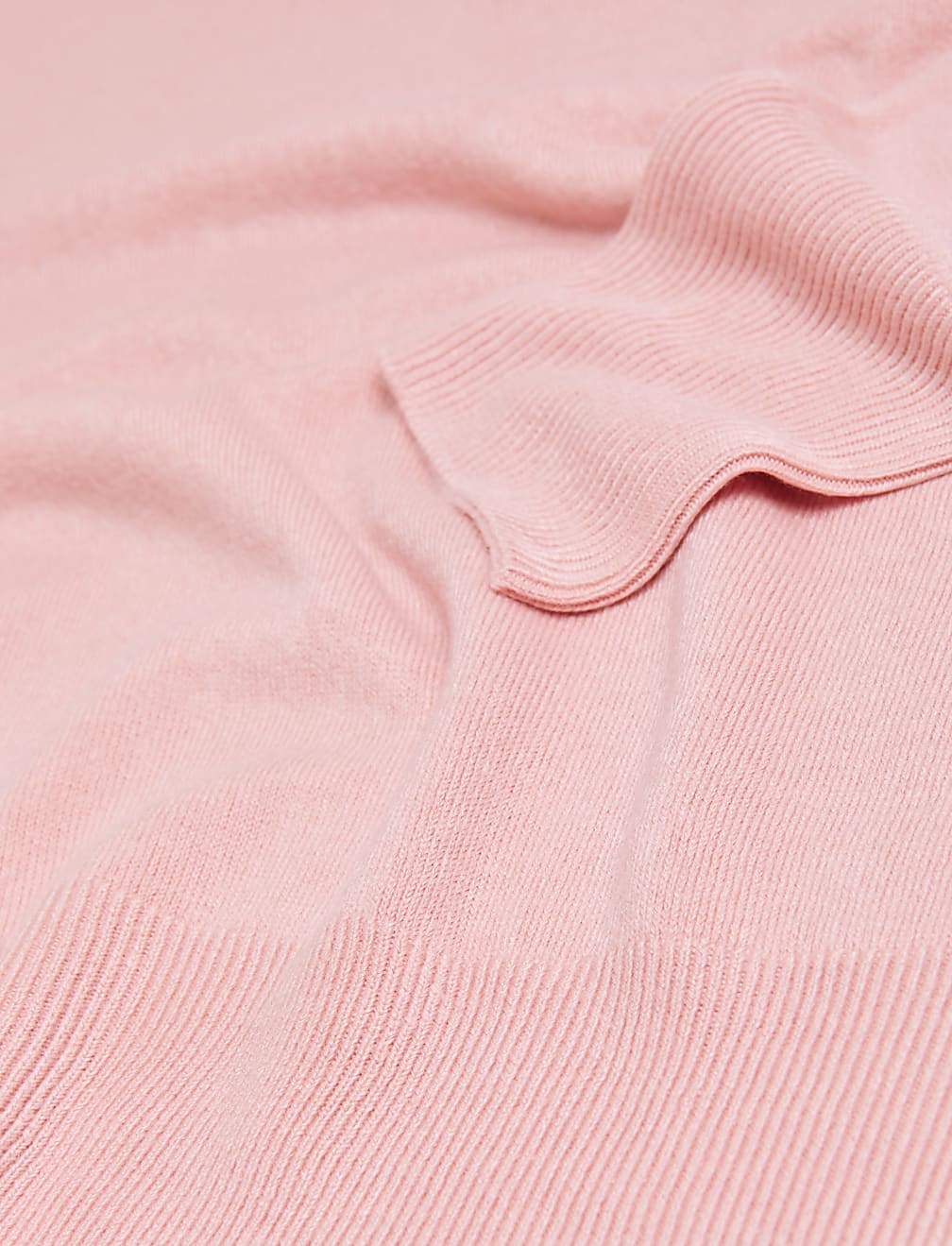 Pure Acrylic Plain Turtle Neck Jumper