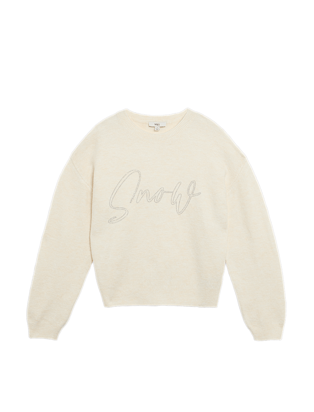 Slogan Crew Neck Jumper