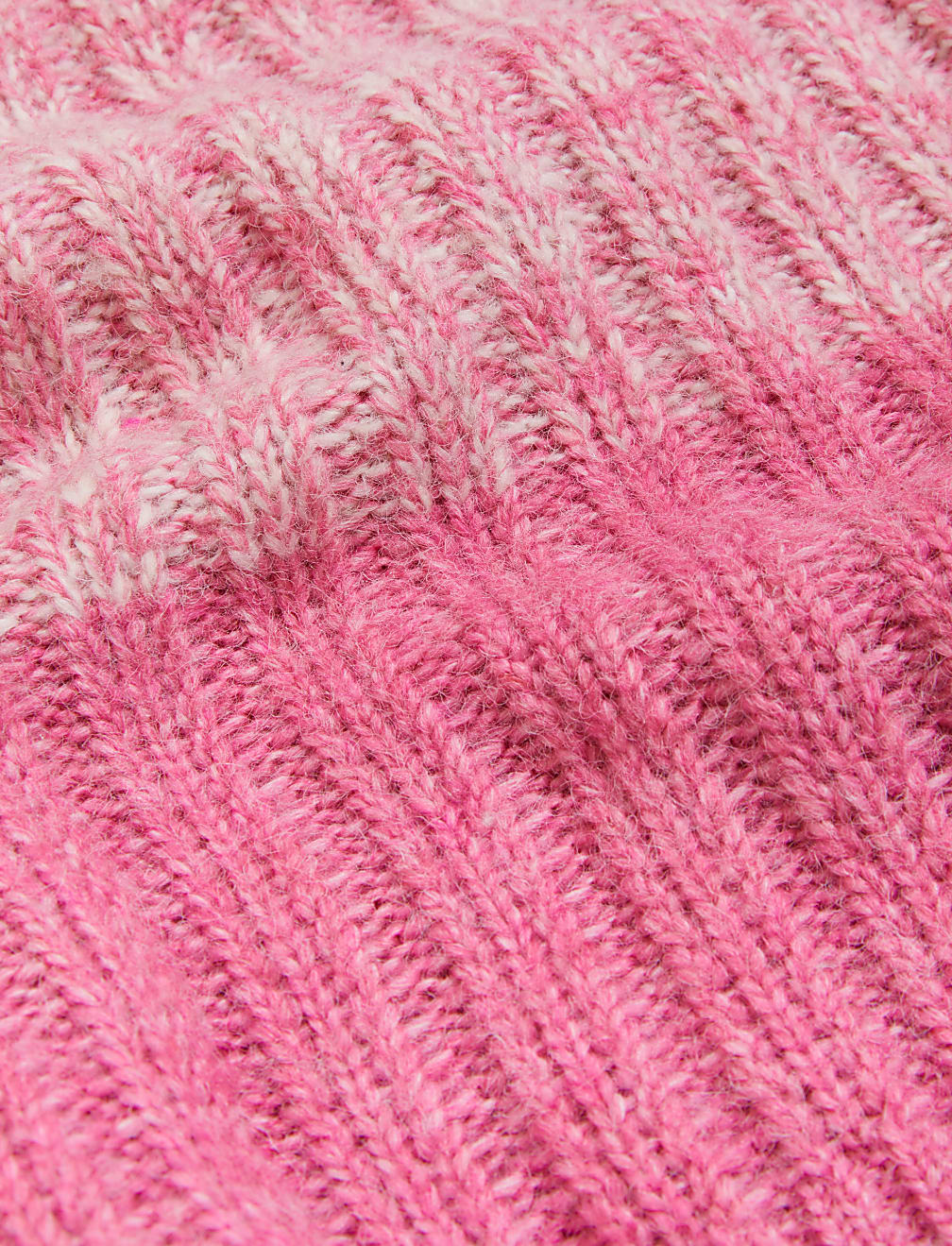 Recycled Blend Cable Knit Ombre Jumper