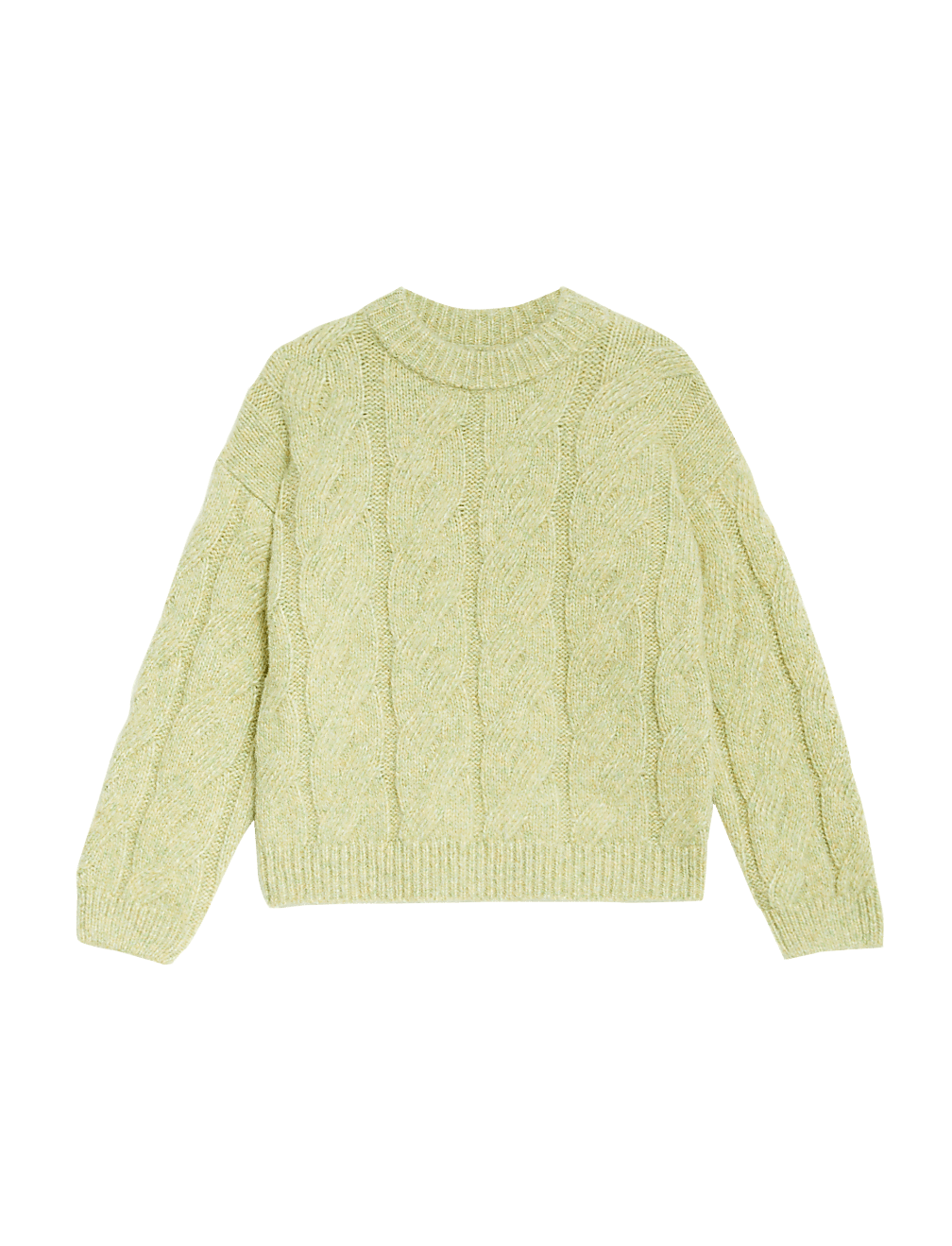 Cable Knit Crew Neck Jumper