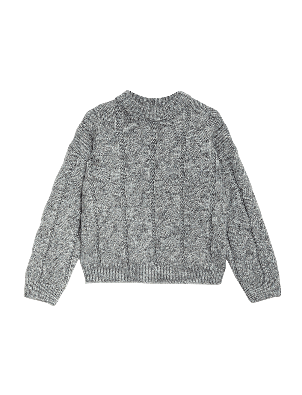 Cable Knit Crew Neck Jumper