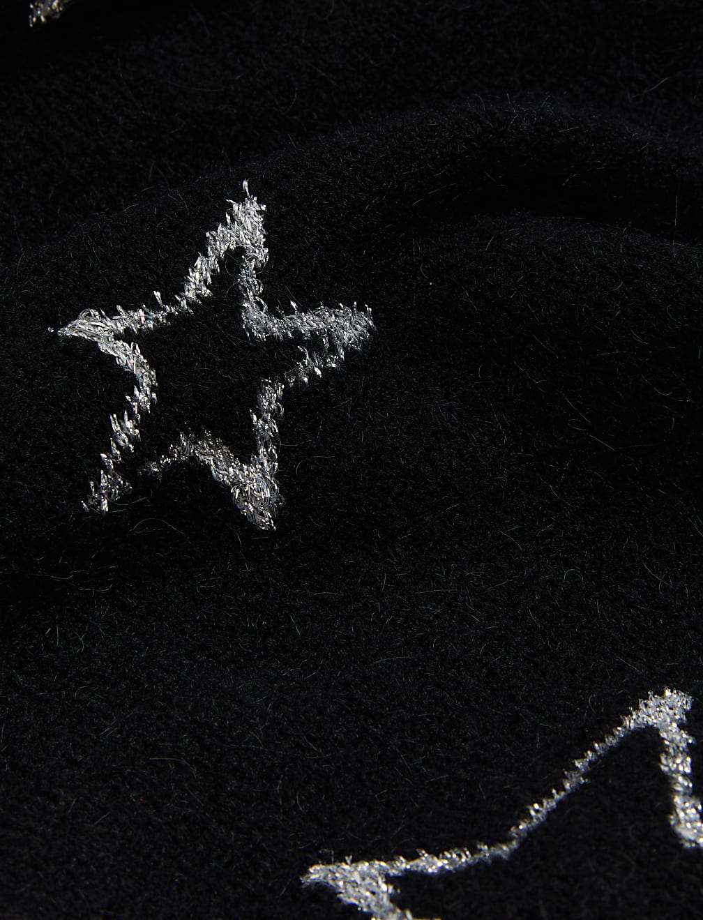 Sparkly Star Crew Neck Jumper